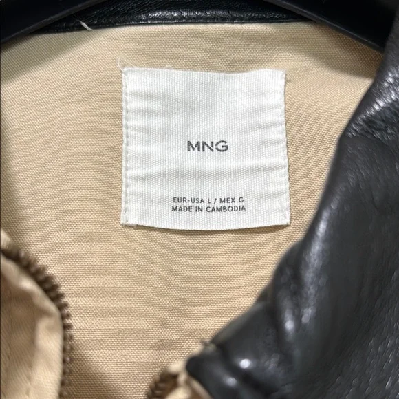 Mango Tan and Black Lightweight Shirt Jacket
-No Stains-
-Perfect Condition- - Picture 3 of 3